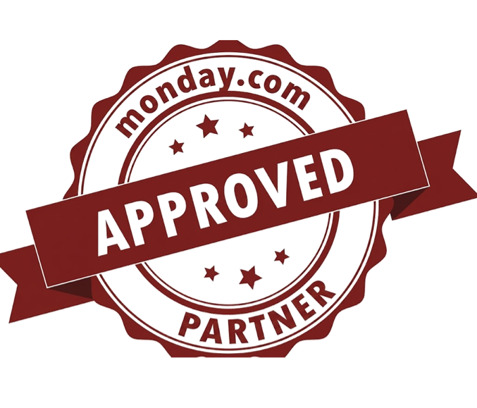 Approved monday.com Partner stamp